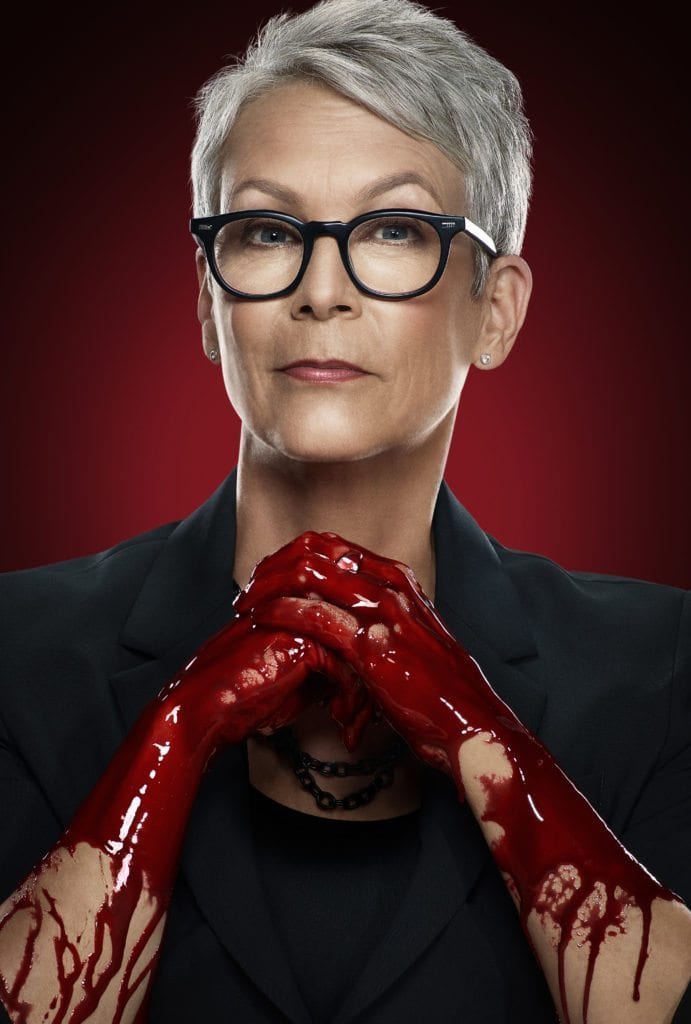 SCREAM QUEENS: Jamie Lee Curtis as Dean Cathy Munsch in SCREAM QUEENS which debuts with a special, two-hour series premiere event on Tuesday, Sept. 22 (8:00-10:00 PM ET/PT) on FOX. ©2015 Fox Broadcasting Co. Cr: Jill Greenberg/FOX.