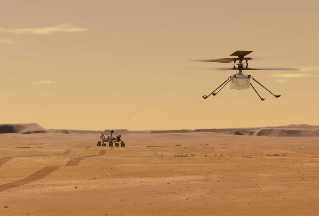 NASA Mars Ingenuity Chopper 1