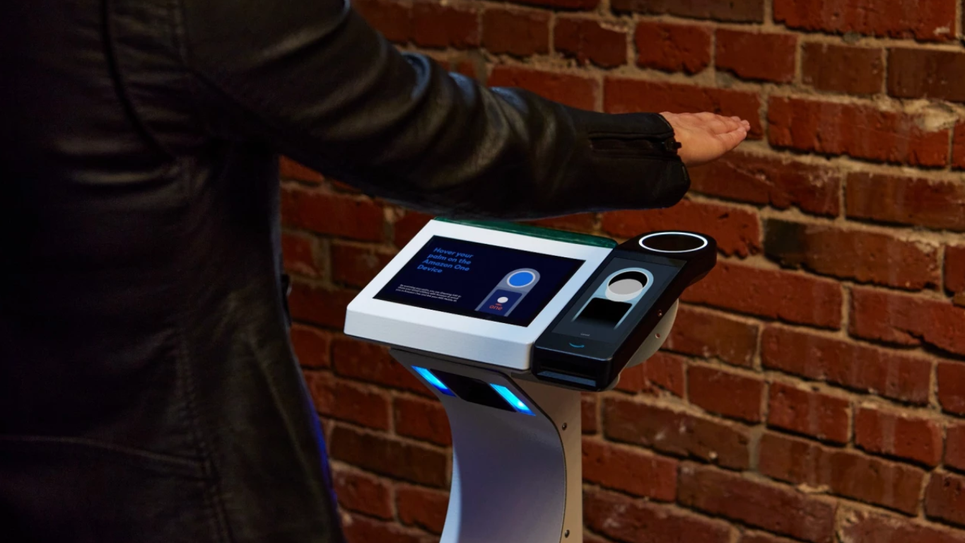 Amazon One biometrics
