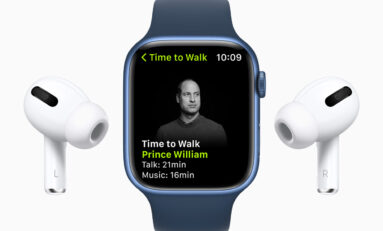 Time to Walk with Prince William and Apple