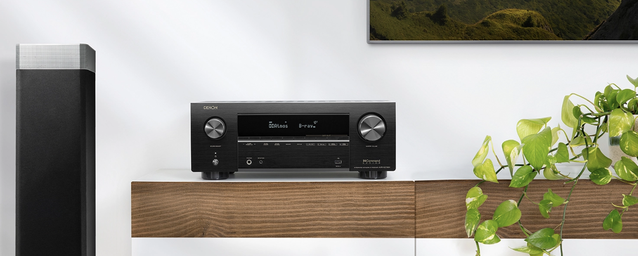 denon and speaker home audio home theater