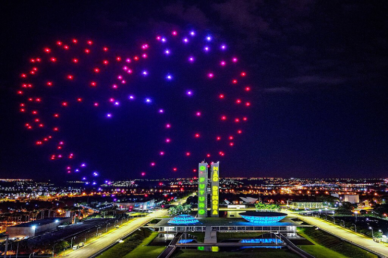 Drone Light Shows The New Trend for Fourth of July Celebrations