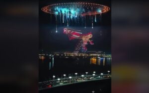 China Rings in 2025 With Immersive Drone Show